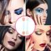 MUSISALY 100pcs Double Ended Eyeshadow Brush Makeup Brush Eyeshadow Stick Latex Sponge Tipped Oval Makeup Tool Cosmetic Tool Dual-side Eye Makeup Applicator Sponge Brush 6.5x1.3cm Blue - Buy Online on GoSupps.com