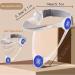 Orthopedic Neck Collar 360 Rotation Adjustment Soft Cervical Collar Folding Design Easy to Carry Neck Support Brace Suitable for Men Women Students - Buy Online on GoSupps.com