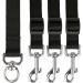 3 in 1 Dog 3 Way Leads with Soft Padded Handle No Tangle Dogs Coupler Leash Pet Triple Lead - Buy Online on GoSupps.com