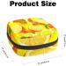 Buy Anna Cowper Yellow Lemon Bandage Storage Bag | Portable Menstrual Cup & Tampon Holder for Women & Teens - Multicolored 1 Piece - Buy Online on GoSupps.com