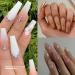 Dual Nail Forms Set - 120 C-Curve Shaped Polygel Extensions & Nail Art Tools for Salon & DIY | Complete Gel Nail Shape Kit - Buy Online on GoSupps.com