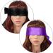 Shappy 4 Pack Satin Eye Mask Blindfold Set - 150 cm - Black and Purple - Buy Online on GoSupps.com