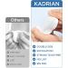 KADRIAN Contour Facial Pads - Lint Free Rayon Pads for Makeup Removal and Toning - 180 Pads - Buy Online on GoSupps.com