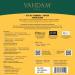 VAHDAM Organic Turmeric Ginger Herbal Tea - 100 Tea Bags | Powerful Superfood with Real Turmeric & Ginger Powder | Caffeine-Free - Buy Online on GoSupps.com