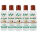 High Heat Protection Hair Polisher - Coconut Oil Anti Frizz Anti Breakage Heat Protectant Smooths & Protects Daily Hair Treatment 4 Fl Oz - 5 Pack