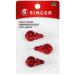 SINGER 00058 Metal Needle Threaders, 3-Count, (Pack of 1), White, RED 3 Count (Pack of 1)