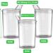 3x Beak Cups with Lids - 250ml Transparent Baby Drinking Set | Spill-Proof Design for Easy Use - Buy Online on GoSupps.com