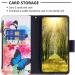 VQWQ Mobile Phone Case for Xiaomi Redmi Note 12 4G - Protective Leather Flip Cover with Zipper Compartment & Magnetic Closure - Stylish 2 Butterfly Design - Buy Online on GoSupps.com