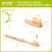Nature Nerds Bamboo Toothbrush Set - 4 Pack | Medium Hardness | Vegan & BPA-Free | Eco-Friendly Oral Care - Buy Online on GoSupps.com