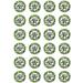 24 WILD ONE Jungle Safari Animals Zoo Edible Rice Wafer Paper Cupcake Toppers Decorations Birthday Cake Celebration Tropical Leaves Monstera Leaf - Buy Online on GoSupps.com