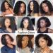 10 Water Wave Lace Front Bob Wig | Brazilian Curly Human Hair | 150% Density | Pre Plucked Closure Wig for Black Women - Buy Online on GoSupps.com