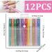 12PCS/Set Nail Art Pens 12 Colors Nail Polish Pens Quick Dry Nail Art Paint Smooth Graffiti Dotting Pen Waterproof Drawing Painting Nail Polish Design Pens - Buy Online on GoSupps.com