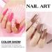 Dipping Powder 6 ColorsKit for DIY Nail Art No Need for Lighting Simple Operation Long Lasting for Beginner Nail Salon Home DIY color04 - Buy Online on GoSupps.com