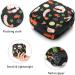 Womens Bonds Storage Pockets Stillpad Holder - Portable Period Kit & Pocket Feminine Product Bag with Shrimp Background for Girls - Buy Online on GoSupps.com