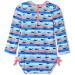 Hatley Baby Girls Rash Guard Set Nautical Whales 6-9 Months - Cute and Protective Swimwear for Your Little One - Buy Online on GoSupps.com