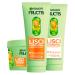 Garnier Garnier Fructis Keratin Sleek Set with Shampoo 200 ml + Mask 370 ml + Conditioner 200 ml Smoothing Treatment with Vegetable Keratin and Argan Oil for Frizzy and Dry Hair - Pack of 3