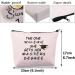 Master's Degree Graduation Gift: Stylish Zipper Makeup Bag for Students | Perfect Cosmetic Travel Bag - Buy Online on GoSupps.com