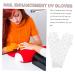 minkissy 6 Pairs Nail Gloves Uv Protection Gloves for Manicures Reusable Uv Gloves Fingerless Uv Gloves Nail Gel Nail Uv Lamp Manicure Gloves White Miss Polyester Hand Grill Lamp - Buy Online on GoSupps.com
