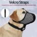 Breathable Muzzle for Large Dogs - Adjustable Reflective Pet Mask No Chewing or Biting - XXL Network & Fabric Dog Muzzle - Buy Online on GoSupps.com