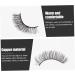 minkissy 1 Box 3d False Eyelashes Artificial Eyelashes False Lashes Pesta as Lashes with Color Party Strip Lashes Girls Outfits Artificial False Eyelash Imitation Manual Miss Set - Buy Online on GoSupps.com