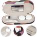 Solustre Dual Purpose Glasses & Contact Lens Travel Case - 5 Sets Hard Shell Organizer for Glasses & Jaw Trainer - Buy Online on GoSupps.com