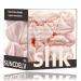 Suncdelv Silk 100% Silk Scrunchies for Hair 22 Momme Hair Ties for Anti-Crease & Breakage Natural Women Hair Accessories Fashion Hairbands 3PCS(Pink)