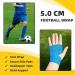 Anjocare Self-Adhesive Bandage Wrap (8 Pack) - Breathable & Cohesive First Aid Wrap for Sports Injuries Wrist Sprains & Vet Wrap for Dogs (5cm x 4.5m) - Blue - Buy Online on GoSupps.com