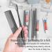Xuezoy 50 Pack Black Disposable Toothbrushes with Toothpaste & Comb - Travel Set for Hotels Charities & Homelessness Relief - Buy Online on GoSupps.com