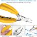 Artcut 9PCS Yellow Toe Nail Clippers Set - Professional Heavy Duty Clippers for Ingrown & Thick Nails - Strong Ingrown Toenail Tool - Buy Online on GoSupps.com