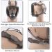 MOARON Full Face Cover Organic Vapor Gas Mask for Painting, Polishing, Welding | Wide Field of View, Work Protection - Buy Online on GoSupps.com