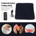 USB Heating Pad with 3 Temperature Levels - Keep Warm for Shoulder Neck Leg Waist | Heated Mat with Timer (Purple Blue) - International Shipping Available - Buy Online on GoSupps.com