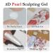 3D Modeling Gel | Pearlescent 3D Sculpting Gel for Nails 5g | Non-Sticky Pearlescent Treatment - Gentle Sculpting for Beginners and Young Girls' Manicures - Buy Online on GoSupps.com