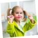 Minkissy 8-Piece Silicone Finger Toothbrush Set for Kids & Pets - Colorful Children's Toothbrush Toys (1 Pack) - Buy Online on GoSupps.com