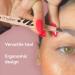 Mylee Professional Slant Tip Tweezer - Precision Stainless Steel Tweezer for Facial Hair Removal, Eyebrow Shaping, Splinter & Ingrown Hair Removal - Buy Online on GoSupps.com