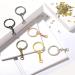 360 Pieces Keychain Rings with Jump Rings, Screw Eye Pins Hooks for DIY Crafts - Mixed Color 25mm Pack - Buy Online on GoSupps.com