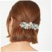 VINTORKY Crystal Hairpin Tocados Para El Hair Claw Clips Barrettes Bridal Hair Bridal Headwear Bridal Hair Accessories Wedding Hairpin Headgear - Buy Online on GoSupps.com