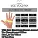 Westwood Fox WFX Vollfinger Mountain Bike Gloves | Touchscreen Padded Anti-Slip Racing Gloves for Men & Women - Black - Buy Online on GoSupps.com