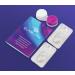 Glamlens New York Light Gray Subtle Colored Contact Lenses - 3 Month Wear - Natural Look - 2 Pieces - Buy Online on GoSupps.com