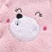 Newborn Cartoon Bear Snowsuit | Baby Winter Coat Footed Romper | Pink 9-12 Months - Buy Online on GoSupps.com