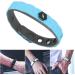 Sky Blue Sports Bracelet - Waterproof Unique Silicone Design Prevents Static Balance | Perfect for Walking & Cycling - Ideal Christmas Gift - Buy Online on GoSupps.com