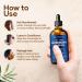 Nexon Botanics Tea Tree Rosemary Oil for Hair Growth - 4 fl oz | Nourishing Hair Bonding Oil with Frankincense Avocado & Castor Oil for Dry Scalp & Hair Care - Buy Online on GoSupps.com