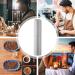 Povanjer Espresso Spray Bottle - 10ml Water Atomizer Bottle for Coffee Refillable RDT Sprayer Small Spritz Bottle Coffee Bar Accessories for Home Bar Enthusiasts Silver - Buy Online on GoSupps.com