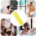 African Bath Sponge African Mesh Cloth Shower Net Scrubber Washcloth - Elastic Bath Sponges Dead Skin Removal for Women & Men Daily Use Yellow - Buy Online on GoSupps.com