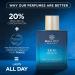 Bellavita Luxury Fragrance Duo | Skai Aquatic Cologne & Honey Oud Eau de Parfum | Long-Lasting Unisex Scents | Clean Natural & Cruelty-Free | Gift for Birthdays & Anniversaries - Buy Online on GoSupps.com