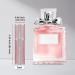AE00SI Glitter Diamond Perfume Atomiser - 5ml Refillable Leak-Proof Bottle for Women & Men | Perfect Travel Gift - Buy Online on GoSupps.com