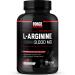 Force Factor L-Arginine Nitric Oxide Supplement with BioPerine to Help Build Muscle and Support Stronger Blood Flow, Circulation, Nutrient Delivery, and Pumps, L-Arginine 3000mg, 3g, 150 Capsules 150 Count (Pack of 1)