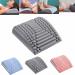 Wavata neck and back extensor Eva 2 in 1 align neck and back extensor new life back extensor for relief from the neck and back pain spine for herniated disc (gray)