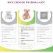 Thermal-Aid Zoo Mini Bella Pink Bear - Kids Hot/Cold Pain Relief Heating/Cooling Pad - Natural Sleep Aid - Pregnancy Must-Have - Buy Online on GoSupps.com