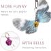 Songway 13-Piece Interactive Cat Toy Set - Includes Magic Wand 12 Butterfly Replacements with Bells for Engaging Cat Fishing Fun - Ideal for Cats Worldwide - Buy Online on GoSupps.com