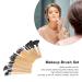 Professional 32-Piece Makeup Brush Set - Eyebrow Eyelash & Shadow Brushes for Flawless Cosmetics Application - International Shipping Available - Buy Online on GoSupps.com